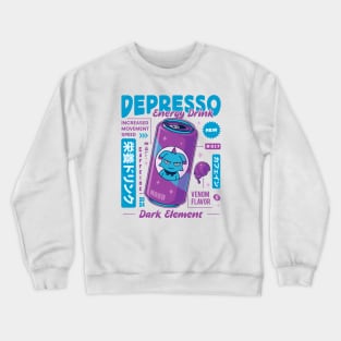 Depresso Energy Drink Crewneck Sweatshirt